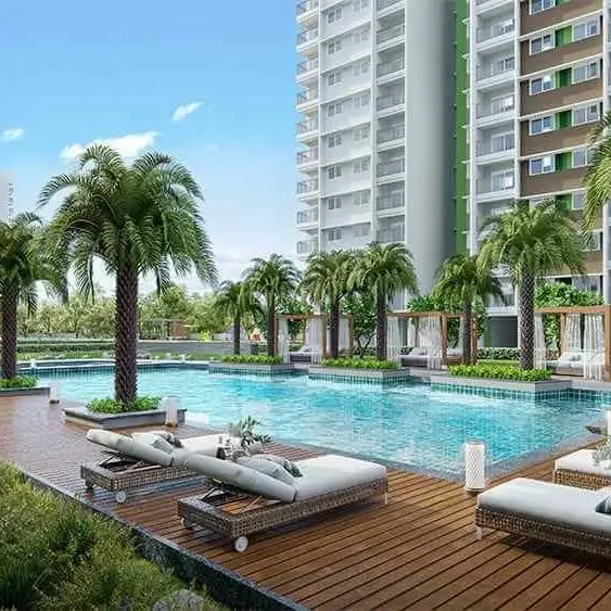 25m lap pool and sun-lounge deck, developer artist impression